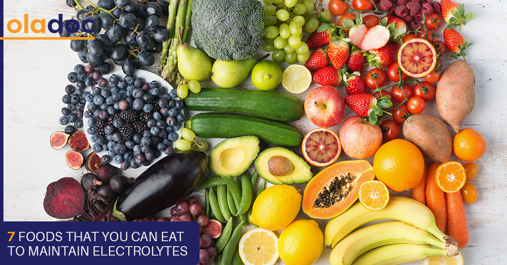 7 Foods You Can Eat to Maintain Electrolytes