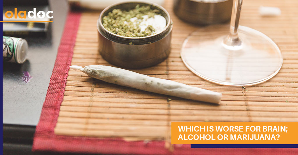 Which Is Worse for Brain; Alcohol or Marijuana?
