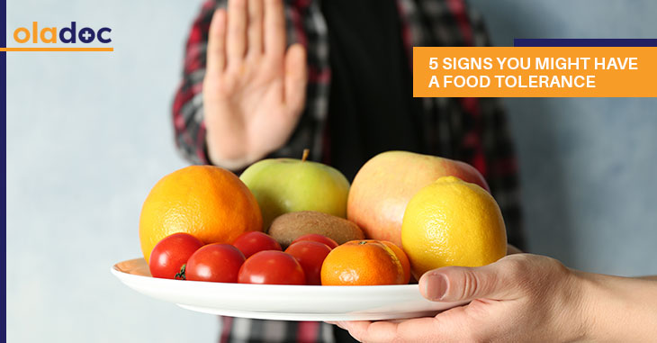 5 Signs You Might Have a Food Intolerance