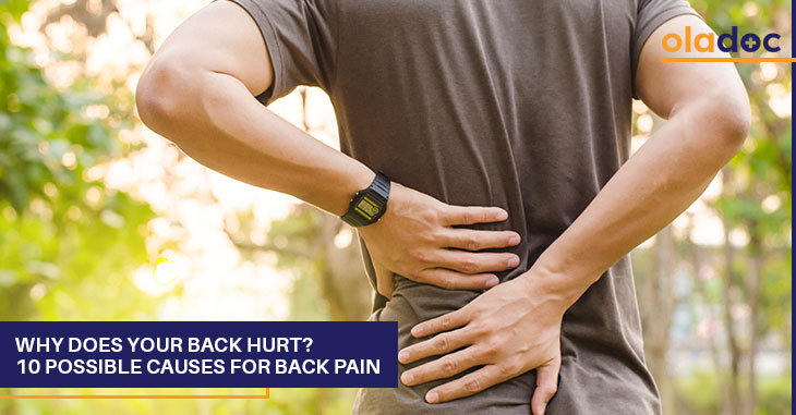 Why Does Your Back Hurt? 10 Possible Causes For Back Pain