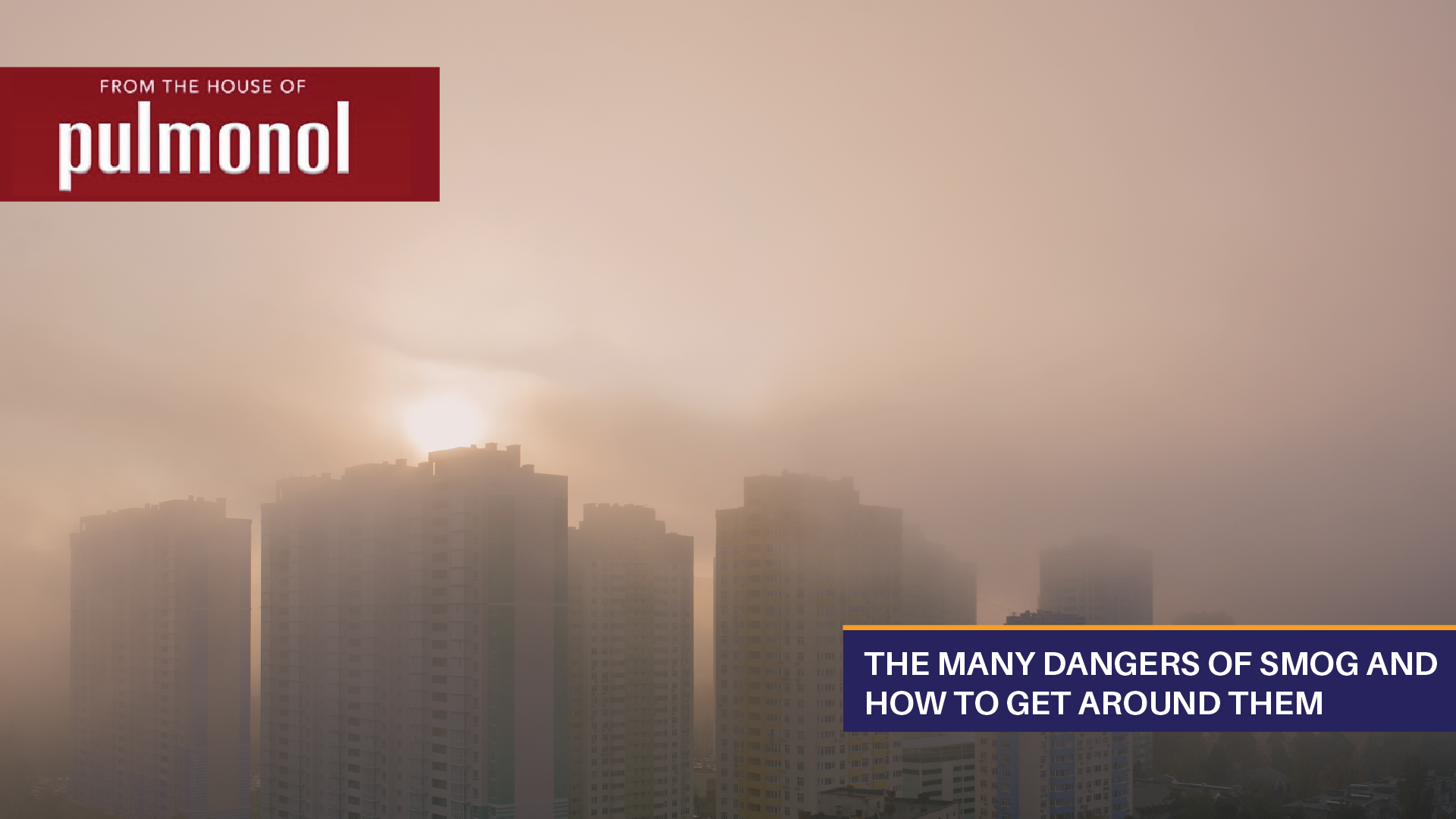 The Many Dangers of Smog and How to Get Around Them